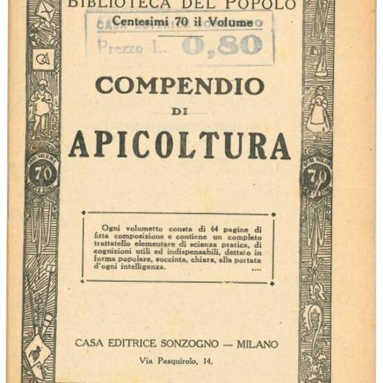 Compendio di apicoltura.