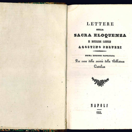 Lettere sulla sacra eloquenza.