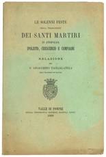 Le solenni feste della traslazione dei santi martiri di Atripalda Ipolisto, Crescenzo e compagni.