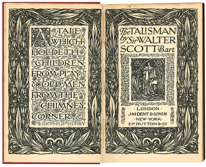 The talisman by Sir Walter Scott.