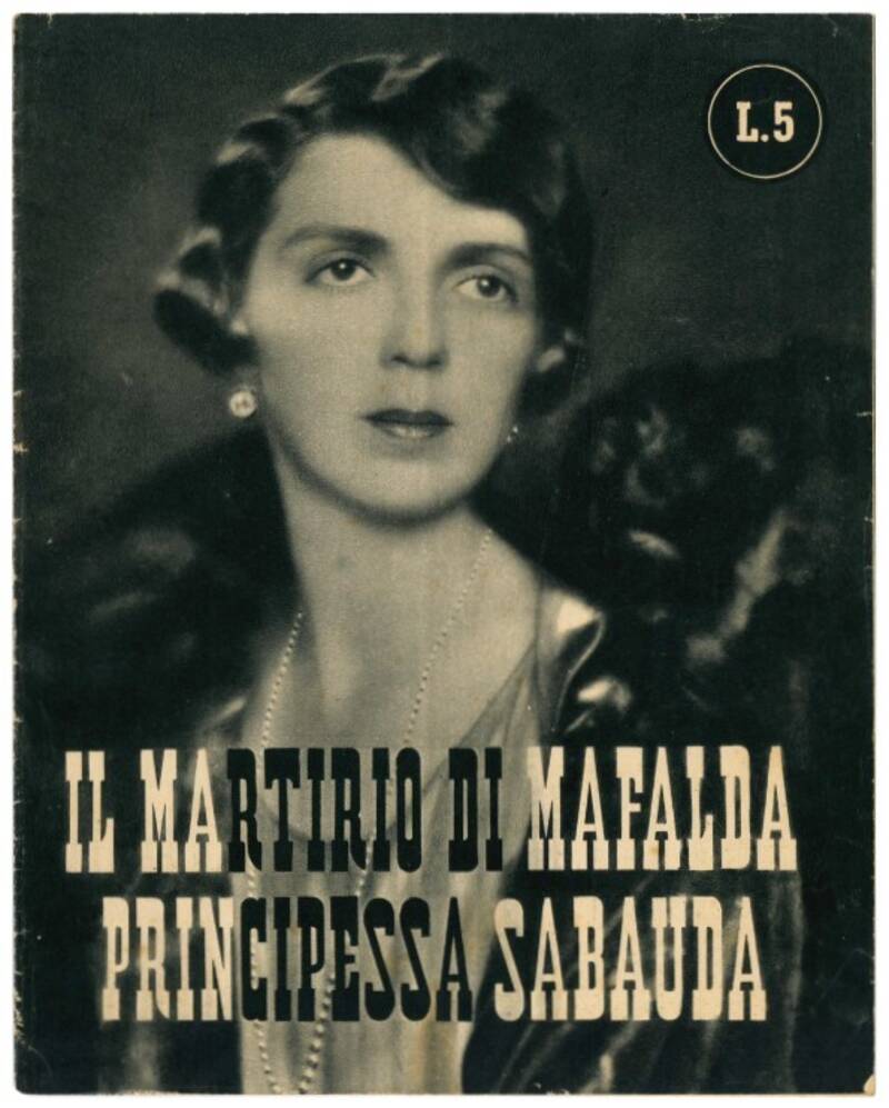 Il martirio di Mafalda principessa Sabauda.