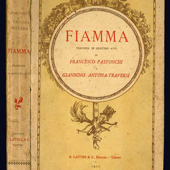 Fiamma. Tragedia in quattro atti.