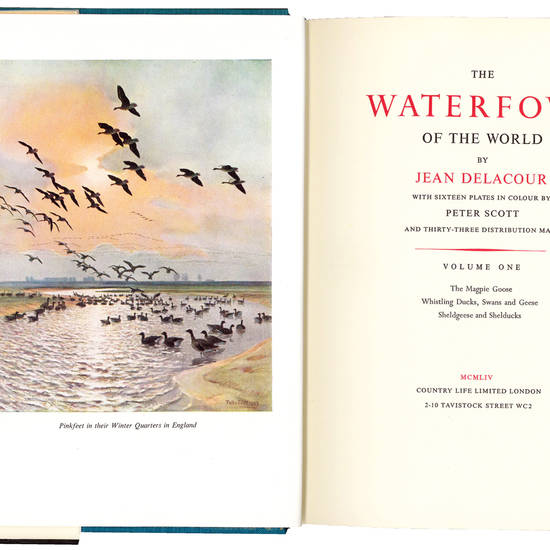 The Waterfowl of the World. Illustrated by Peter Scott