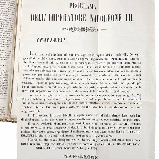 Cronaca di Modena. Manoscritto cartaceo in italiano. Modena, 1837-1862