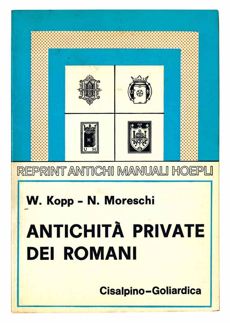 Antichita private dei romani.