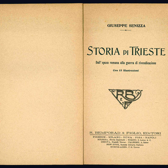 Storia di Trieste. Dall'epoca romana alla guerra di rivendicazione.