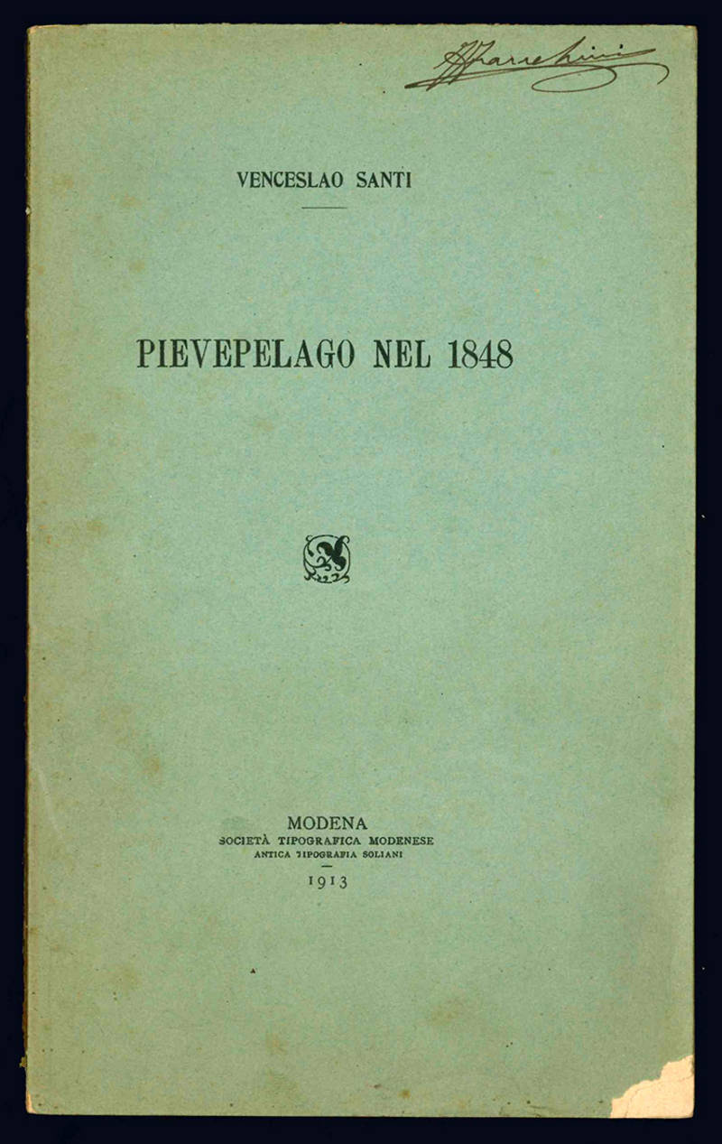 Pievepelago nel 1848.