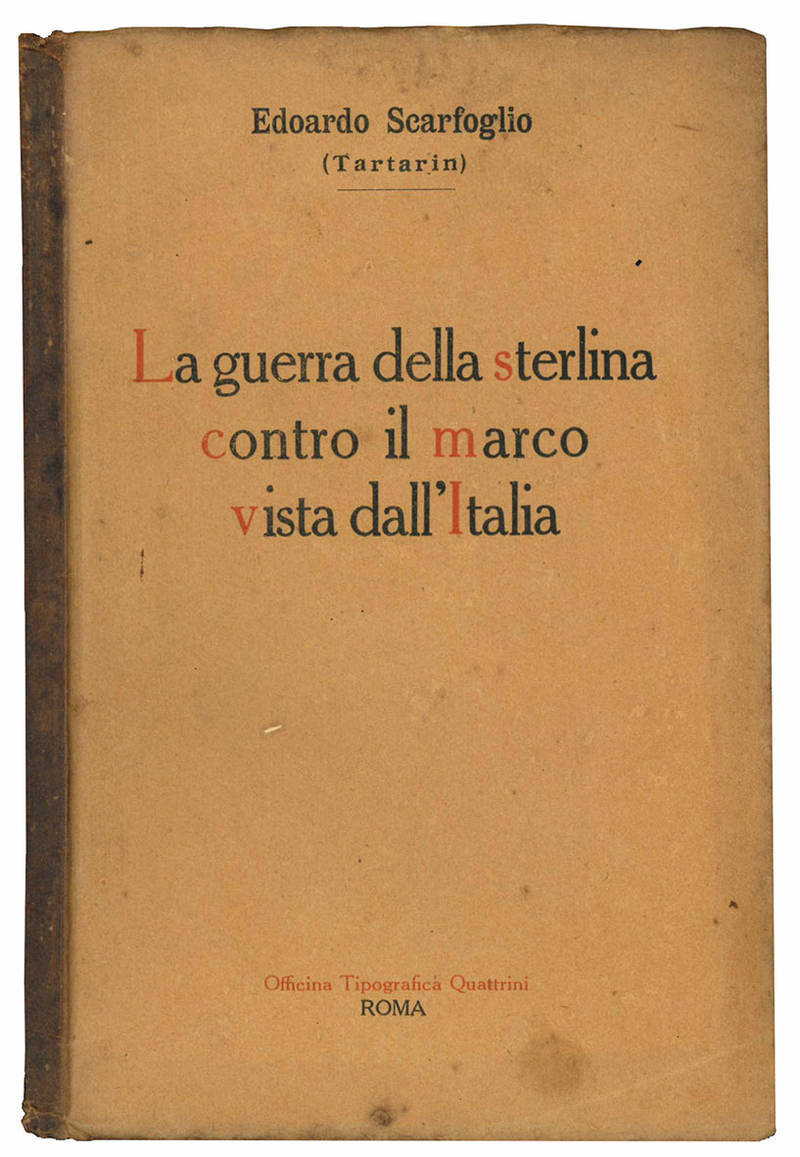 La guerra della sterlina contro il marco vista dall'Italia.