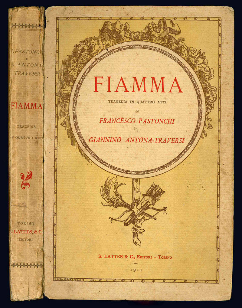 Fiamma. Tragedia in quattro atti.