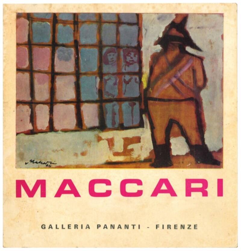 Mino Maccari: catalogo della 1° mostra della Galleria Pananti tenuta dal sabato 19 ottobre 1968.