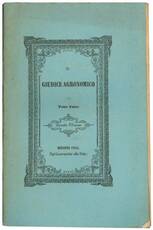 Il giudice agronomico ossia La giusta e prudente severità del possidente agronomo riguardante il dovere colonico non che l'abilita dell'agente di campagna riferibile all'industria di nuovi trovati applicabili per incoraggiamento della regina delle arti e