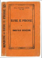 Time e prose di Onofrio Minzoni ferrarese. Edizione completa preceduta dall'elogio dell'autore.