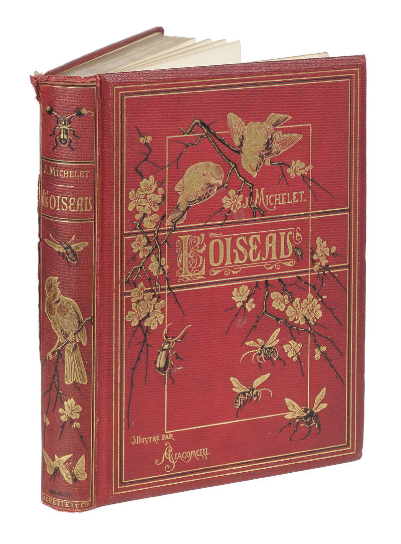 L’Oiseau. Illustrée de 210 vignettes sur bois dessinées par H. Giacomelli. Quatorzième édition