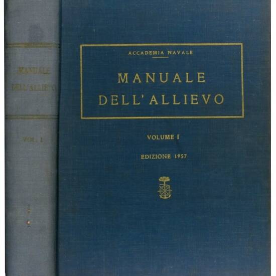 Manuale dell'allievo. Voll. I e II.