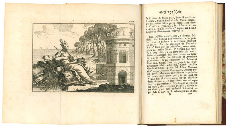 Il forestiere instruito delle cose notabili della città di Ravenna, e suburbane della medesima operetta di Francesco Beltrami prete ravennate.