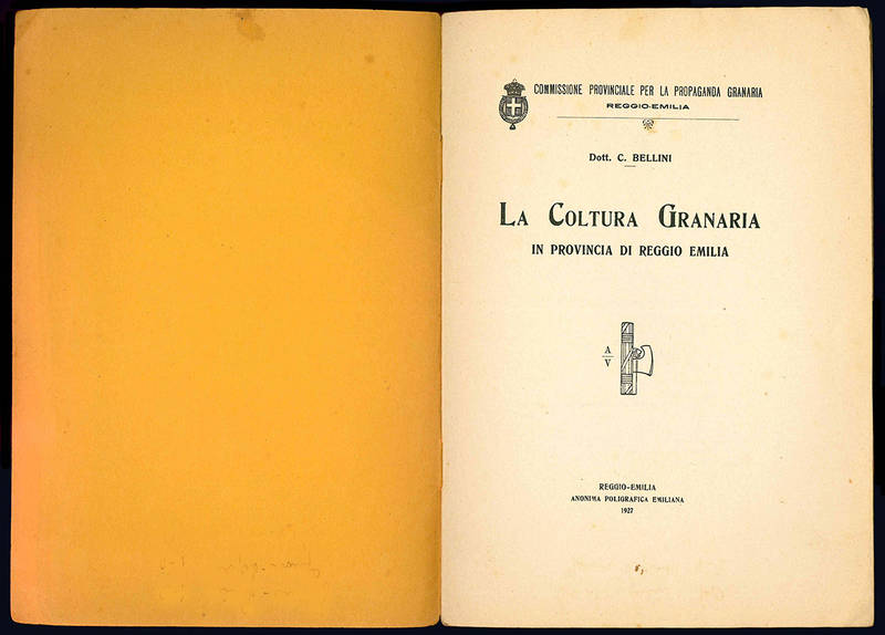 La coltura granaria in provincia di Reggio Emilia.