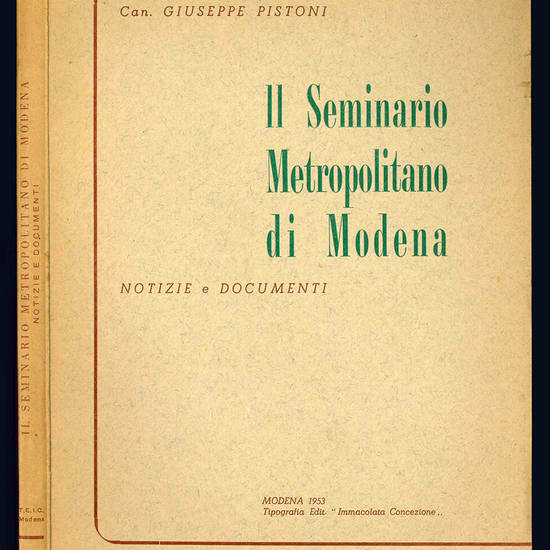 Il Seminario Metropolitano di Modena.