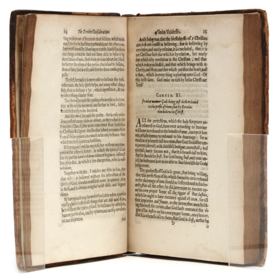 The hundred and ten considerations of Signior John Valdesso: treating of those things which are most profitable, most necessary, and most perfect in our Christian Profession. Written in Spanish, Brought out of Italy by Vergerius, and first set forth in It