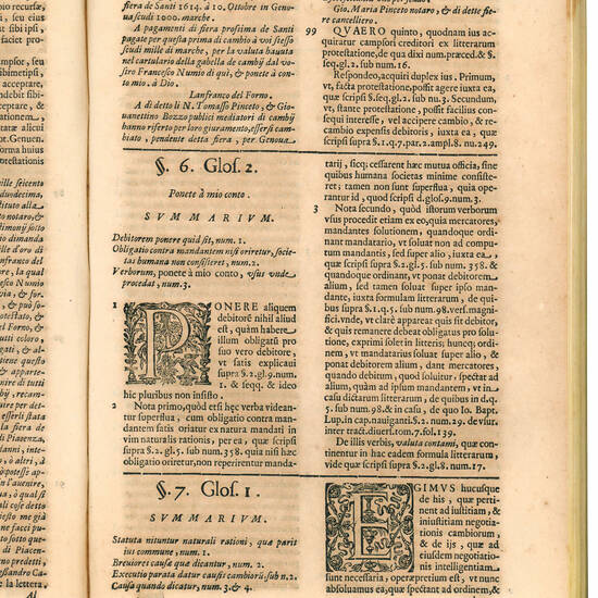 Tractatus de commerciis, et cambio. In quo non minus opportunè, quàm iuxta occasionem copiosè tractatur de mora, interesse, usura, solemnitate scripturae, asse in pondere, & valore, de moneta, solutionibus, oblatione, deposito, praescriptionibus, compe