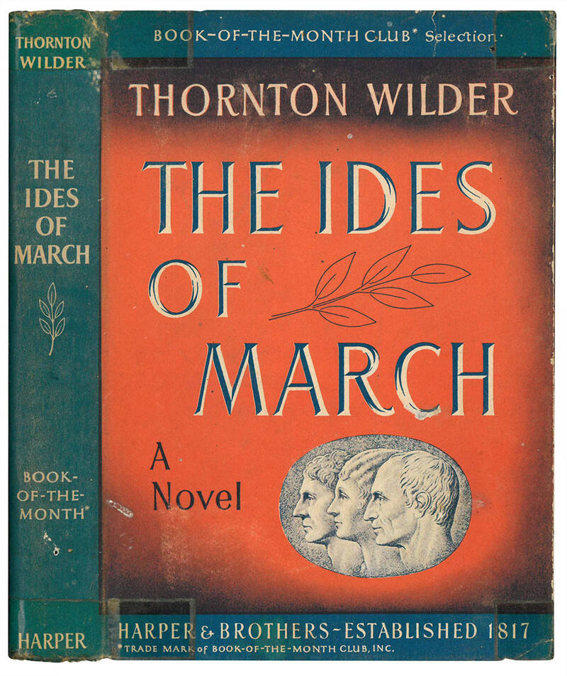 The ides of March. A novel.